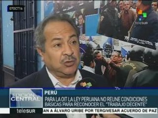 Perú: 80% de población económicamente activa carece de trabajo decente