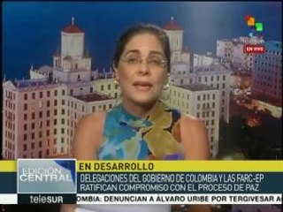 Delegaciones del gob. colombiano y FARC emiten comunicado conjunto