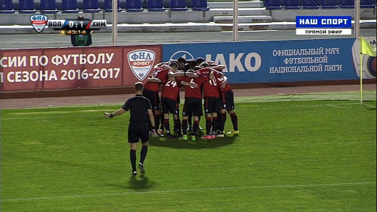 0-1 Yan Kazayev Goal Russia  1. Division - 08.10.2016 Volgar Astrakhan 0-1 FK Kh