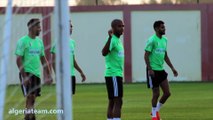 Allaqta - Entrainement de l'équipe nationale à Blida