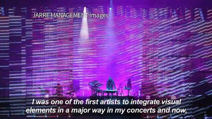 French musician Jarre shares his new vision