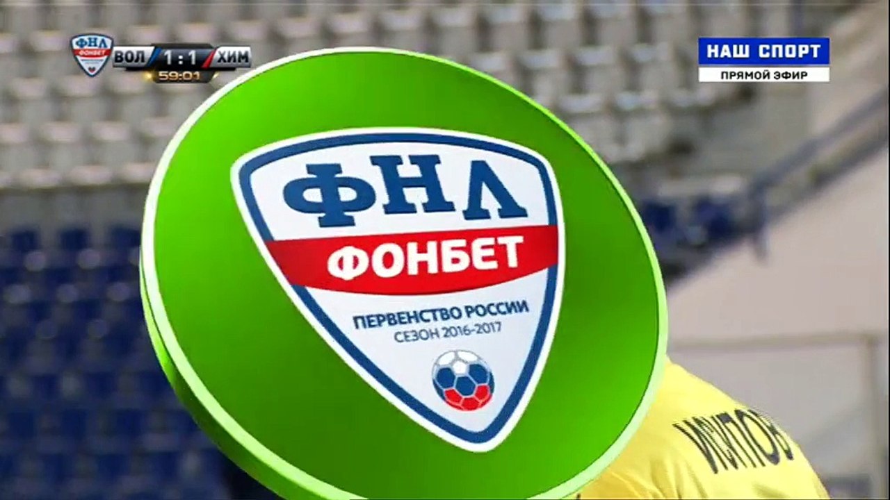1-1 Yan Kazayev Goal Russia  1. Division - 08.10.2016 Volgar Astrakhan 1-1 FK Kh