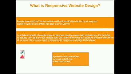 What is Responsive website design