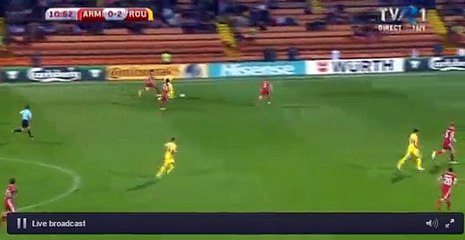 Razvan Marin Goal HD - Armenia 0-3 Romania 08-10-2016 HD