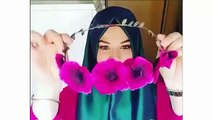 لفات حجاب تركية  سهلة وأنيقة 2016  Turkish Hijab Tutorials #hijab_tutorial