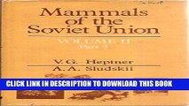 [PDF] Mammals of the Soviet Union: Carnivora, Part 2 (Hyaenas and Cats) Popular Colection