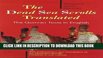 [PDF] The Dead Sea Scrolls Translated: The Qumran Texts in English Popular Colection