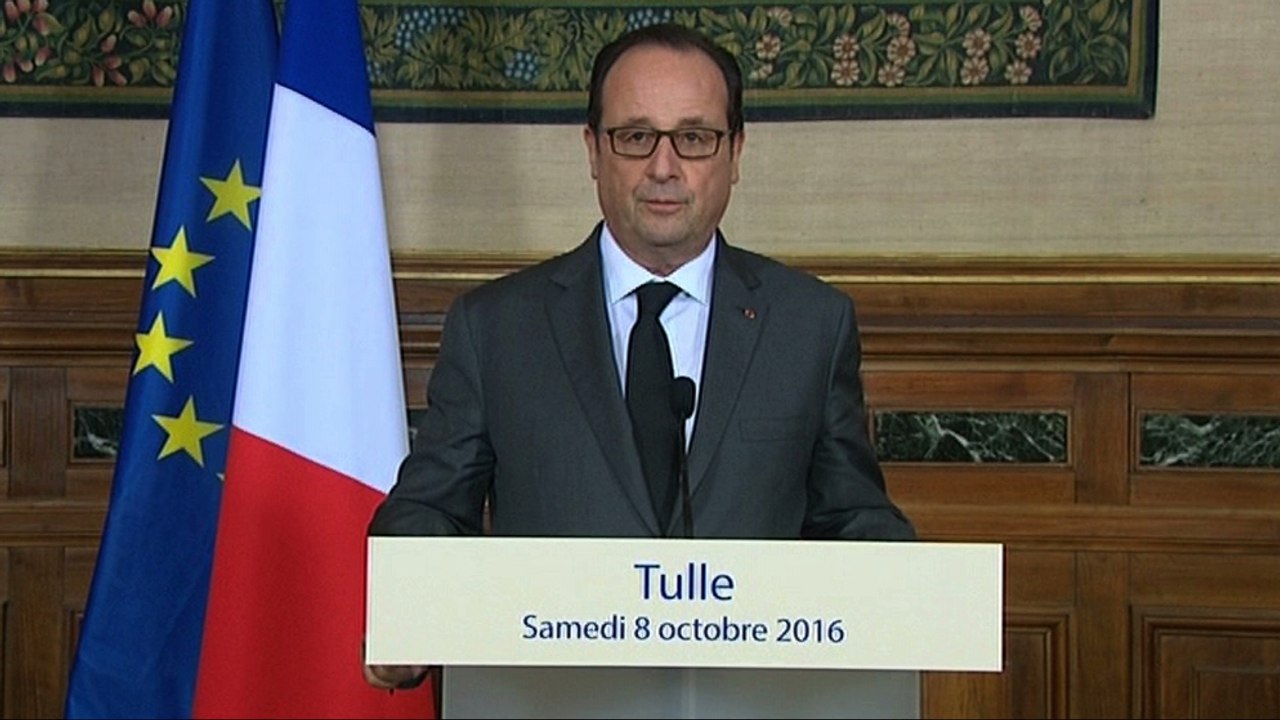 Discours lors de la remise de décorations à Tulle