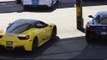 Ferrari-Lamborghini Racing-Aerial Footage