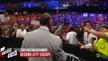 Career-Threatening Match Moments - WWE Top 10