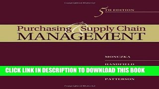 New Book Purchasing and Supply Chain Management