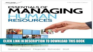 Collection Book Essentials of Managing Human Resources