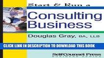 Collection Book Start   Run a Consulting Business (Start   Run Business Series)