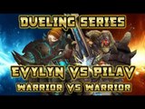 Epic Duels - Evylyn vs Pilav - War vs War Duels vs Best of each class - wow mop 5.4 warrior pvp