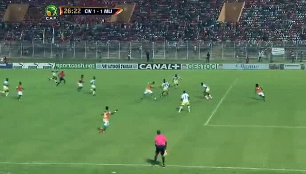 Jonathan Kodjia Goal - Ivory Coast	1-1	Mali 08.10.2016 World Cup - Qualification - Third stage