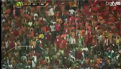 cote d'ivoire vs mali : le but d'égalisation de la c.i par Kodjia