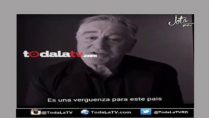 Video: El actor Robert de Niro dice que Donald Trump es un perro y una vergüenza para EEUU