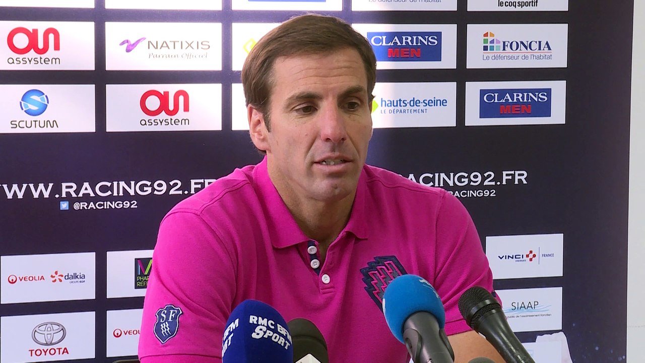 Top 14   Racing 92 - Stade Français: réactions de Gonzalo Quesada