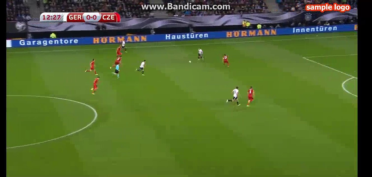 Muller Goal HD Germany 1-0 Czevh Republic 08.10.2016 HD