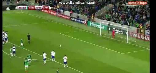 Steven Davic Goal HD - Northen Ireland 1-0 San Mario 08.10.2016 HD