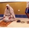 Omg check what happened with this person when he was offering namaz-
