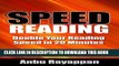 Collection Book Speed Reading: Double Your Reading Speed in 20 Minutes