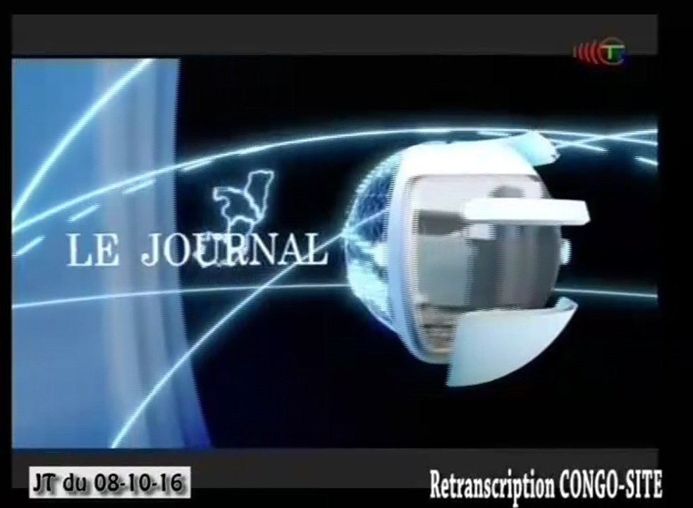 Journal de 20h TVCongo du Samedi 08 septembre 2016 -By Congo-Site