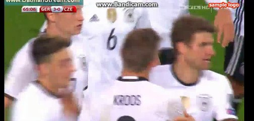 3-0 Thomas Muller second Goal HD Germany 3-0 Czech Republic 08-10-2016 HD
