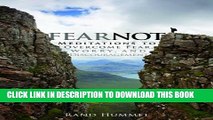 [PDF] Fear Not!: Meditations to Overcome Fear, Worry, and Discouragement Full Colection