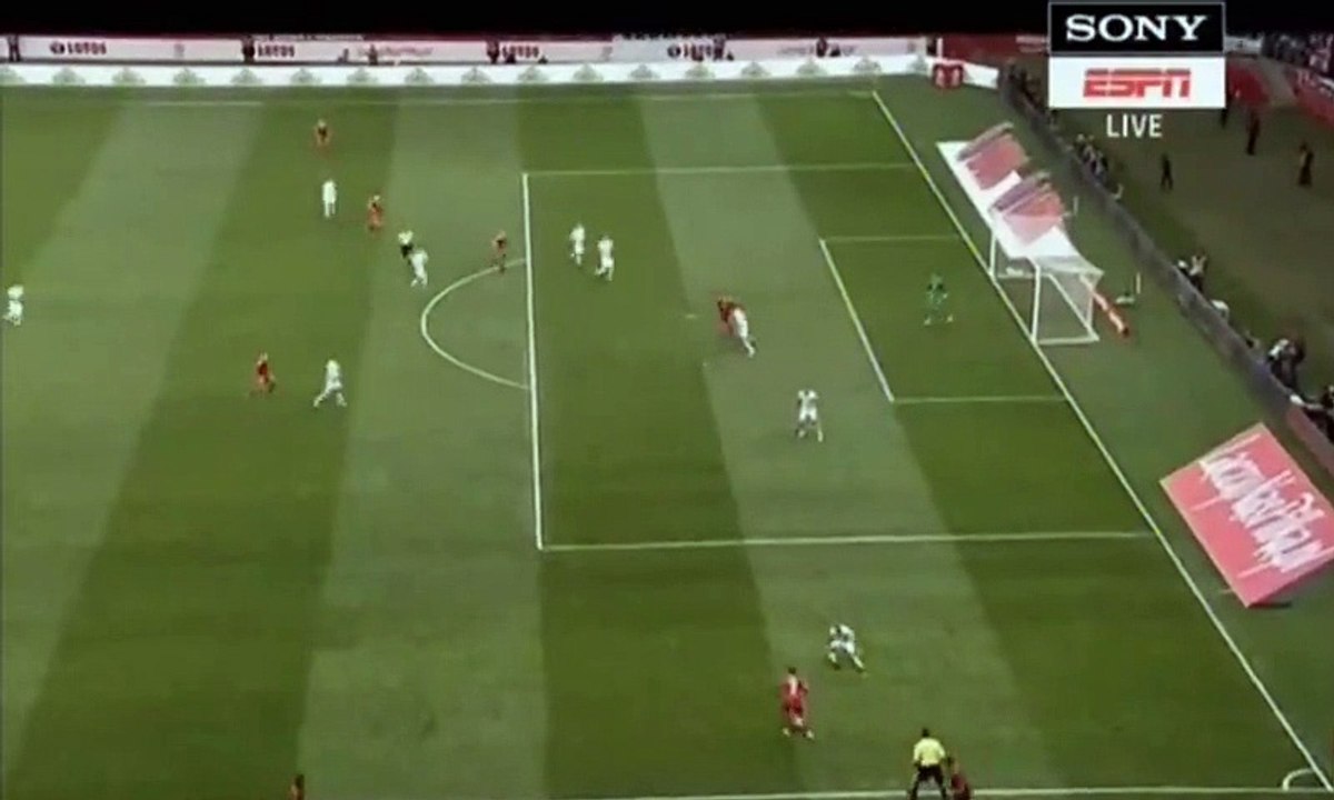 Yussuf Poulsen Goal HD - Poland 3-2 Denmark - 08.10.2016 HD