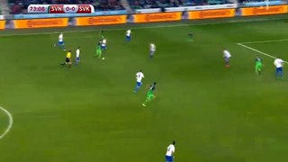 Rok Kronaveter Goal HD - Slovenia 1-0 Slovakia 08-10-2016 HD