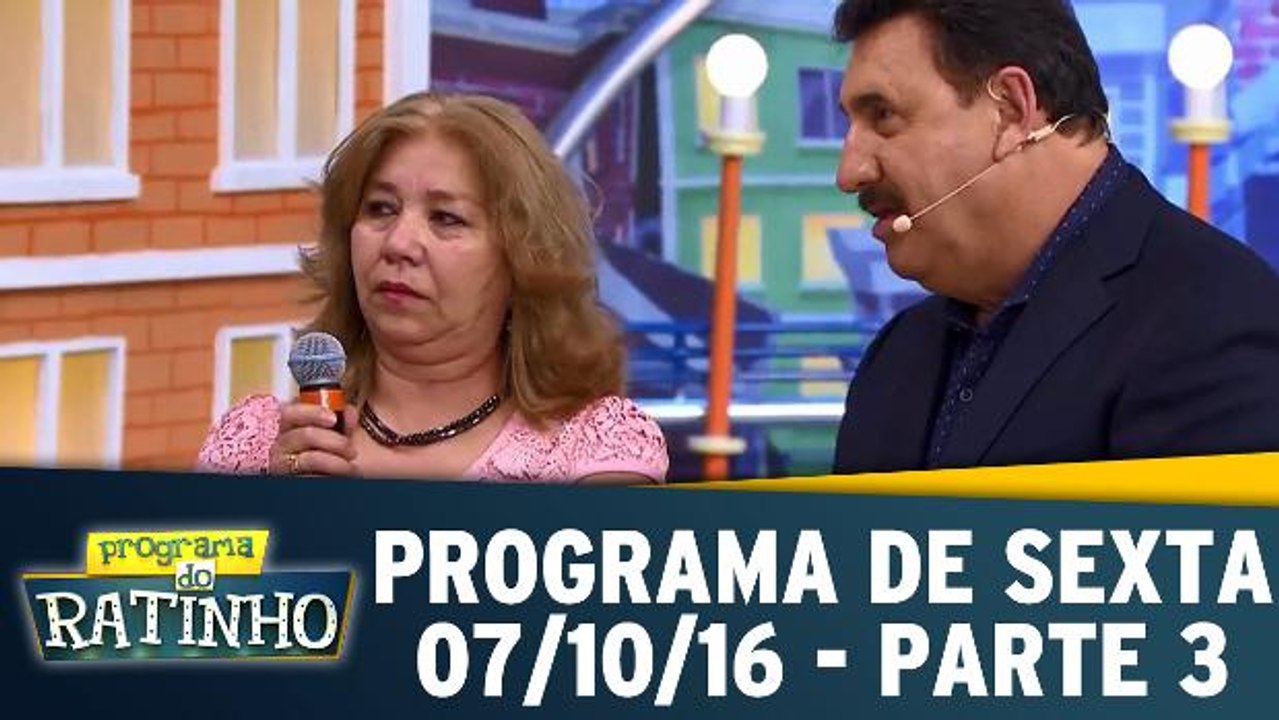 Programa do Ratinho - 07.10.16 - Parte 3