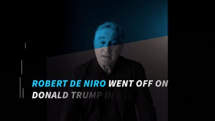 Robert De Niro: ‘I’d like to punch Donald Trump in the face'