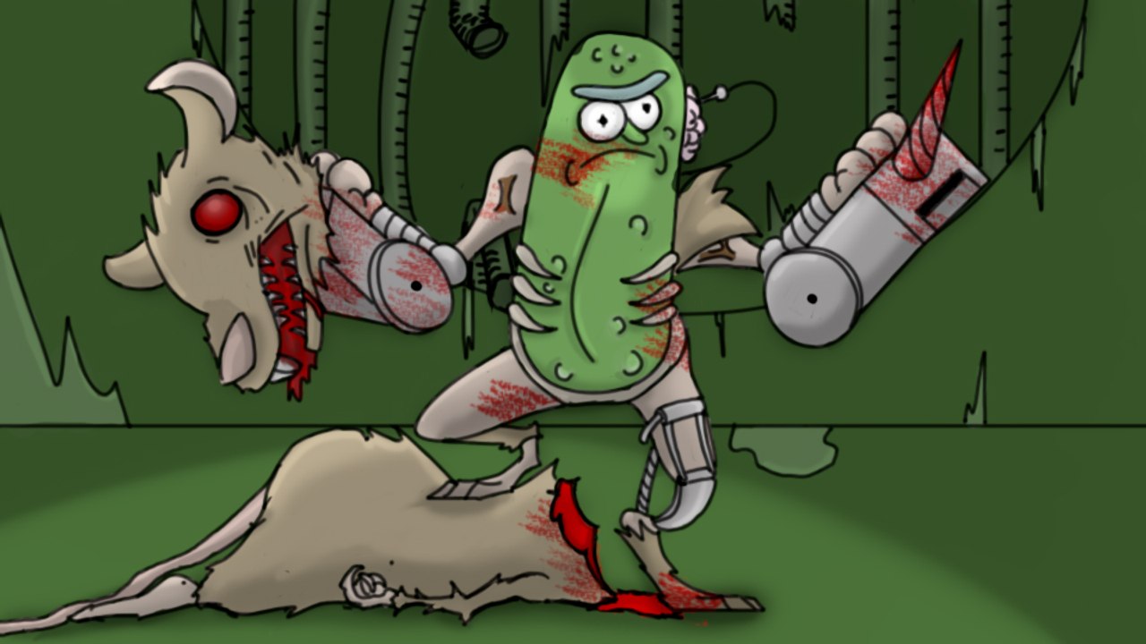 Pickle Rick - Speedart