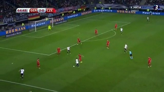3-0 Thomas Müller 2nd Goal - Germany 3-0 Czech Republic - 08.10.2016 HD