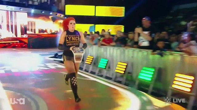 Alexa Bliss vs Nikki Bella / Alexa Bliss & Carmella vs Nikki Bella & Becky Lynch SmackDown 10.04.2016