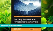 Choose Book Getting Started with Python Data Analysis