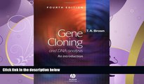 Online eBook Gene Cloning and DNA Analysis: An Introduction