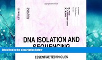 Choose Book DNA Isolation and Sequencing