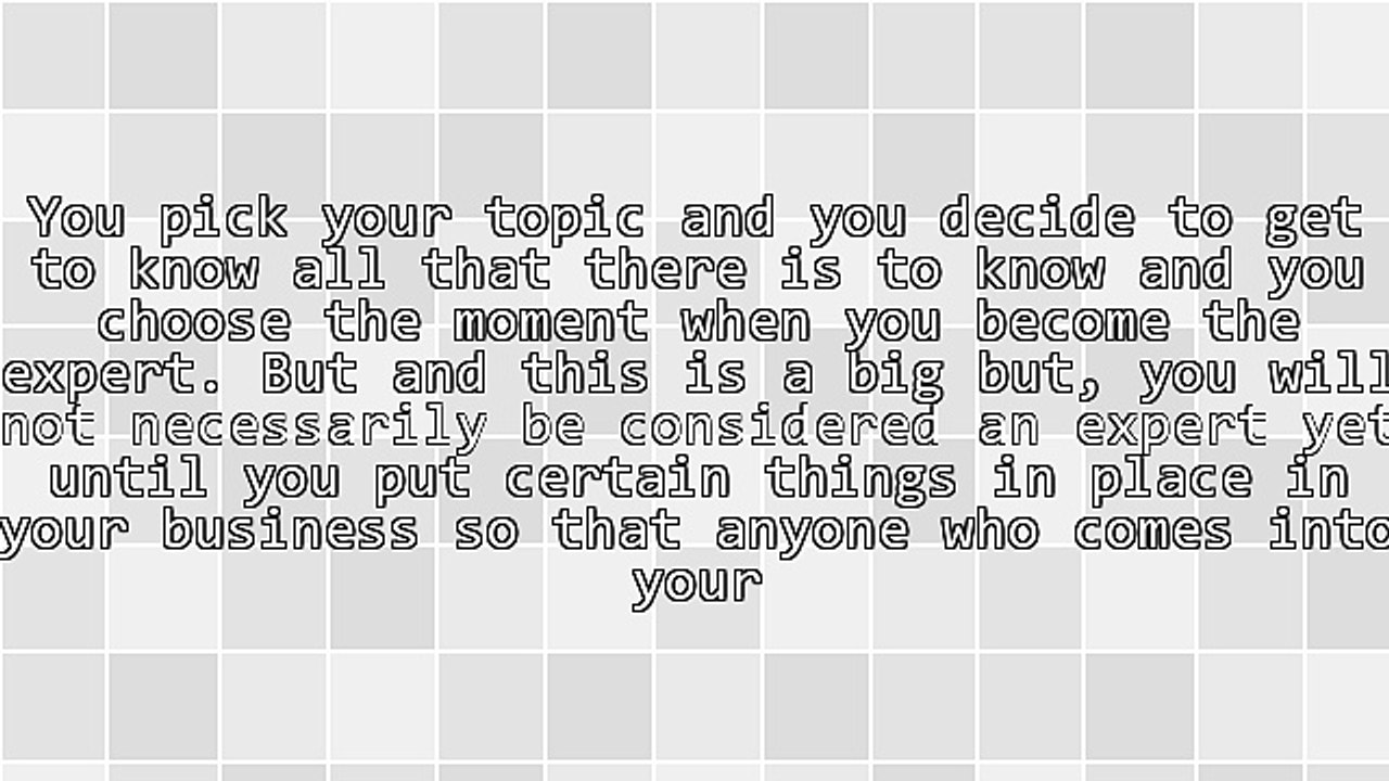 How Can You Establish Yourself As An Expert? Two Simple Ways