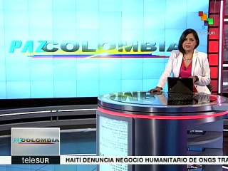 Ciudadanos de Colombia realizan un campamento por la paz