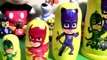 PJ Masks Stacking Cups Nesting Toys Surprise Owlette Gekko Catboy Romeo Paw Patrol Weebles