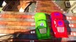 Disney Pixar CARS GREEN RAYO Lightning McQueen HULK AND SPIDERMAN AWESOME RACE Track!!!