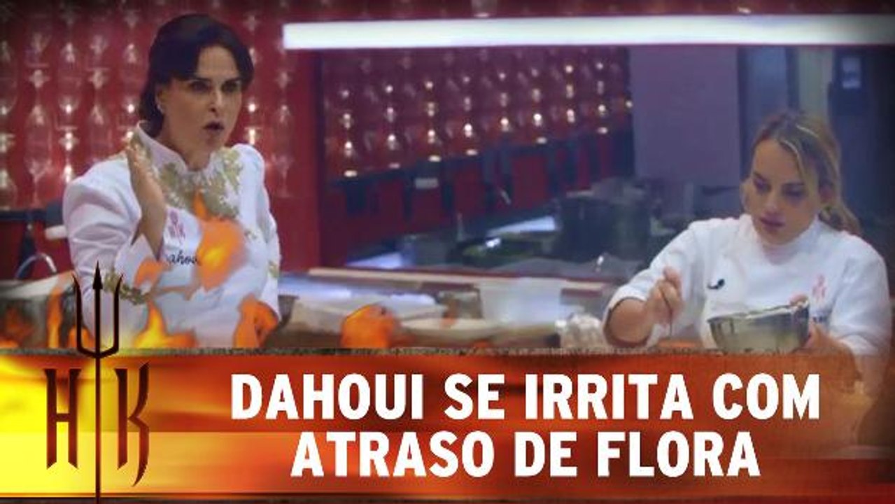 Dahoui se irrita com atraso de Flora