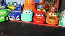 Disney Pixar Cars Shake and Go Race Cars and the New Puppy with Lightning McQueen, Mater and Profess