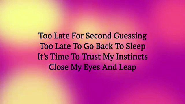 Beau Dermott - Defying Gravity - Lyrics - Britain's Got Talent - Auditions - 2016