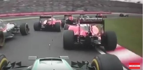 Suzuka, Hamilton resta fermo e genera caos