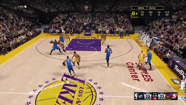 NBA 2K16 Modo * MyCareer * (Road to Play-offs 2020) [Los Ángeles Lakers] (10)