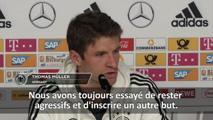 Qualif. CdM 2018 - Müller: "Nous nous sommes amusés"