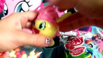 My Little Pony Case Pinkie Pie Rainbow Dash & Twilight Sparkle Hair Case MLP RADZ Surprise Eggs